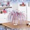 6 Pack 4th of July Patriotic Stem Picks, 27.6" Red White and Blue Firework Table Centerpieces with Stars, Flexible Floral Picks for Memorial Day, Veterans Day & 250th American Anniversary Decor